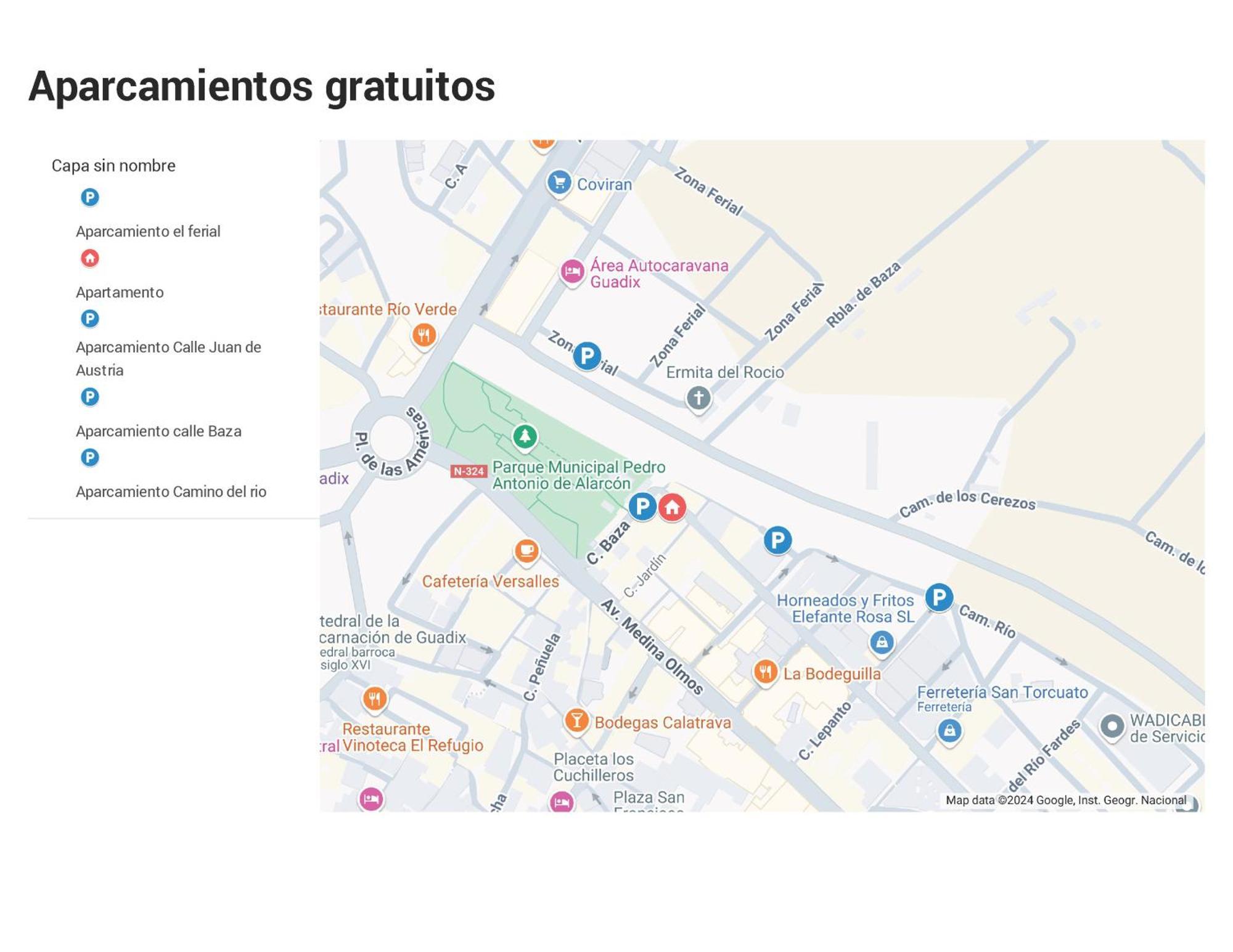 La Ermita Apartment Guadix Luaran gambar